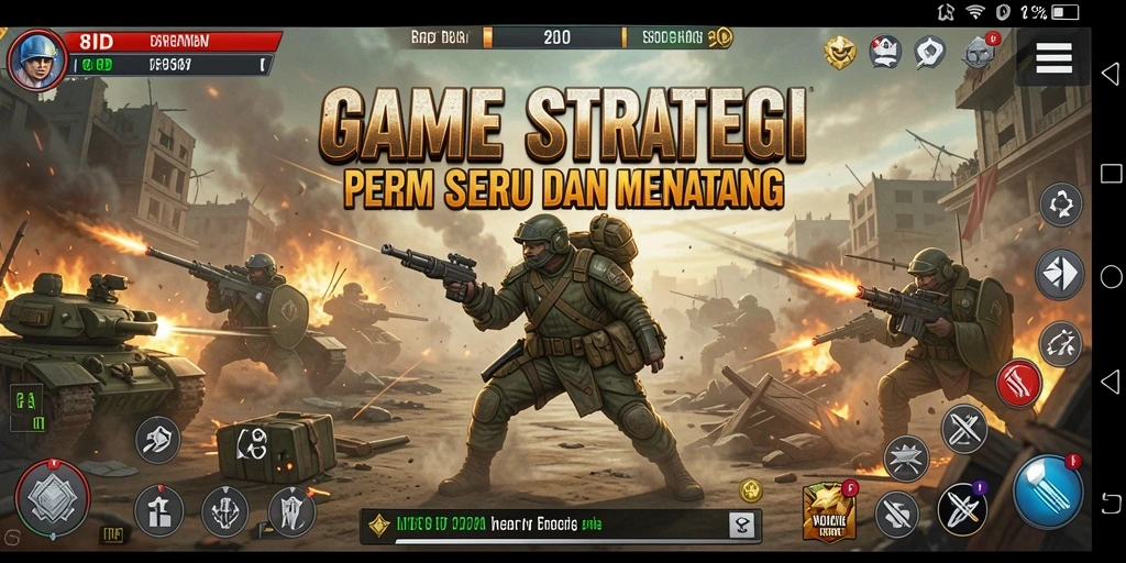 Tampilan utama gameplay 8ID yang seru dan mendebarkan.