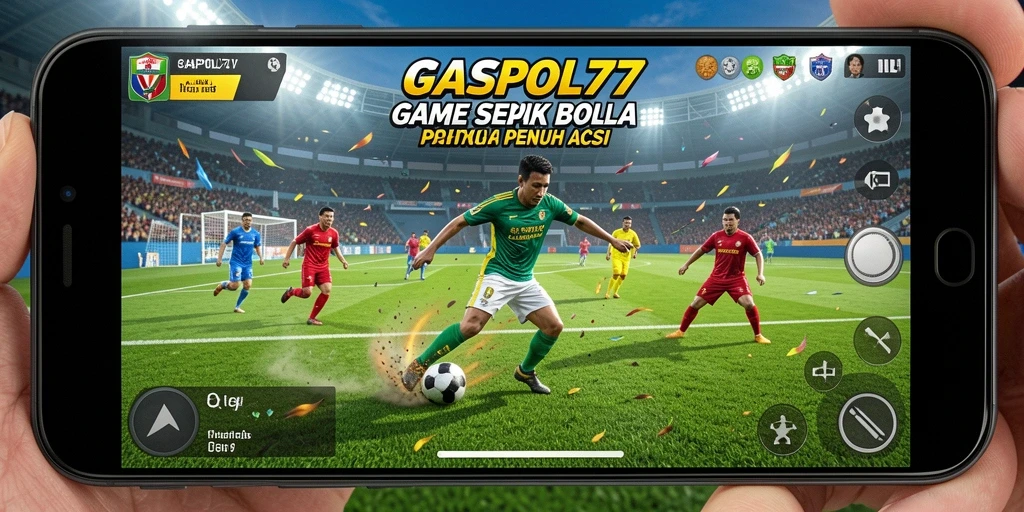 Screenshot gameplay dalam <strong>GASPOL77</strong> menampilkan aksi seru di lapangan.
