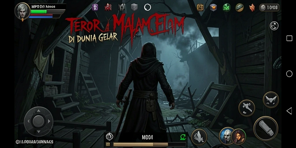 Gameplay menyeramkan dengan atmosfer mencekam di MPO08.
