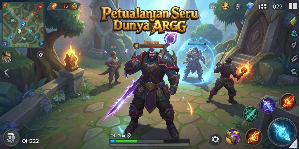Gameplay memukau dalam dunia ARPG yang menantang.