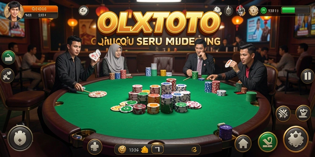 Screenshot gameplay OLXTOTO yang menampilkan keseruan bermain QiuQiu.