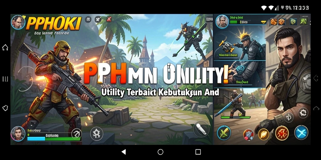Screenshot dari aplikasi PPHOKI yang menunjukkan antarmuka pengguna.