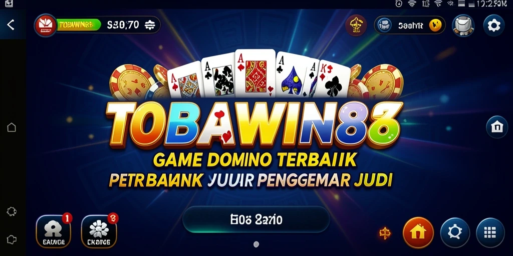Screenshot utama TOBAWIN88 menampilkan gameplay seru Dominion.